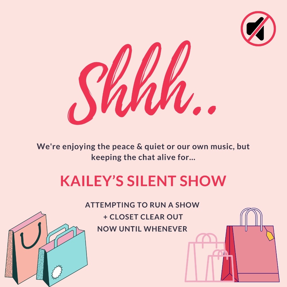Not_Me_Shopping Silent Show Live Listing